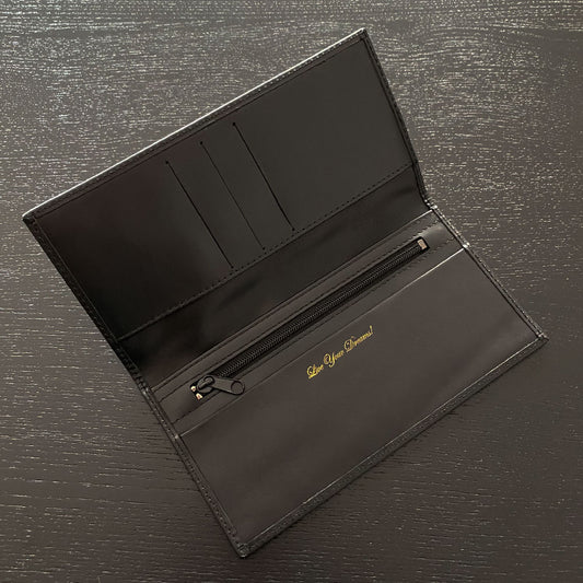 Live Your Dreams!本革 薄型長財布